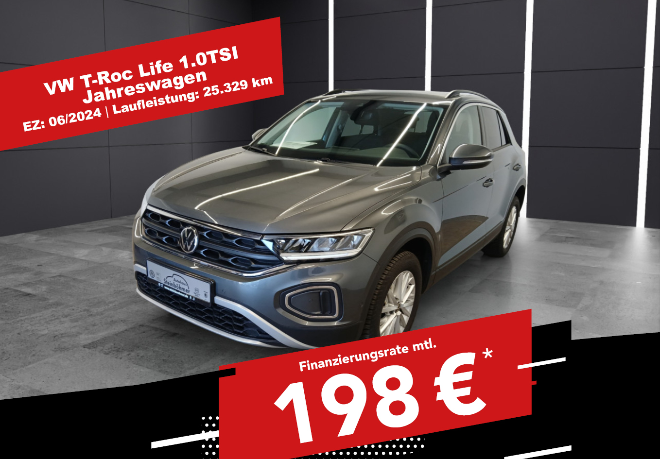 T-ROC Life 1.0TSI LED, NAV, SHZ, AppConnect, Climatronic T-ROC Life 1.0TSI LED, NAV, SHZ, AppConnect, Climatronic