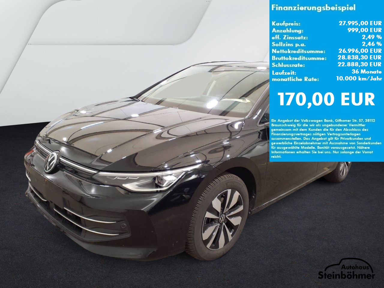 VW Golf GOAL 1.5eTSI DSG LEDPlus NAV AHK RearView Bluetooth Navi LED Klima Einparkhilfe el. Fenster