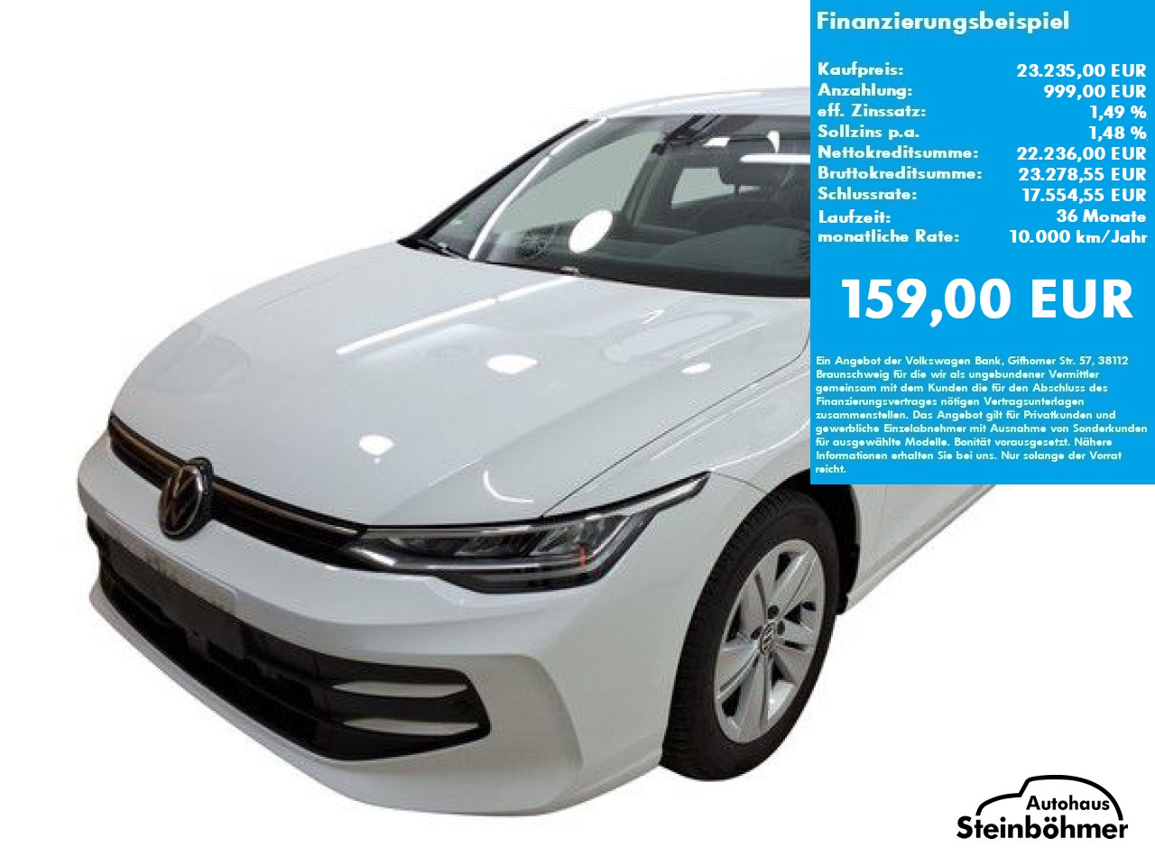VW Golf Life 1.5 TSI LED AppCon ACC SHZ Bluetooth Klima Einparkhilfe el. Fenster