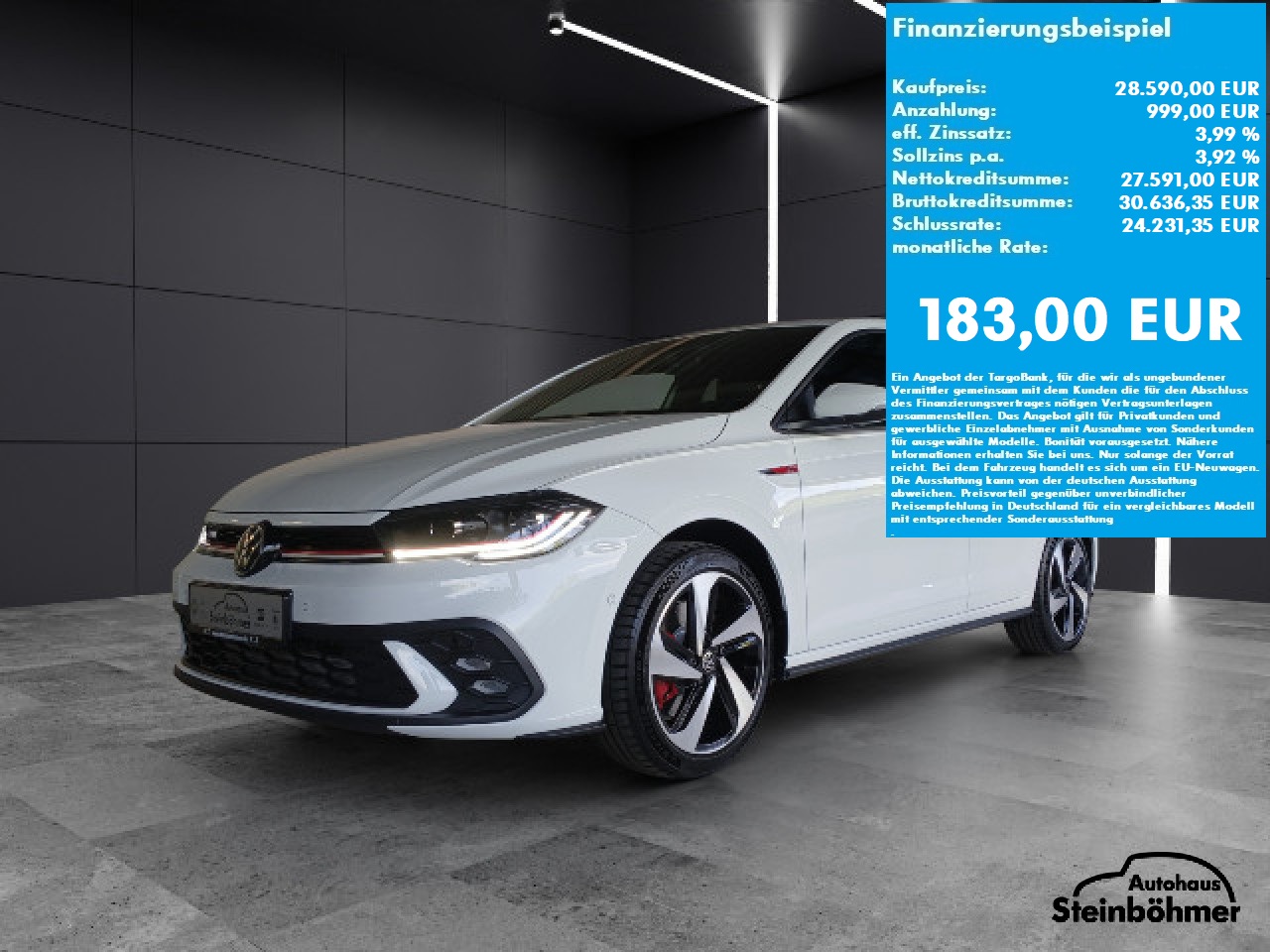 VW T-Cross in gelb, mtl. Leasingrate 186€
