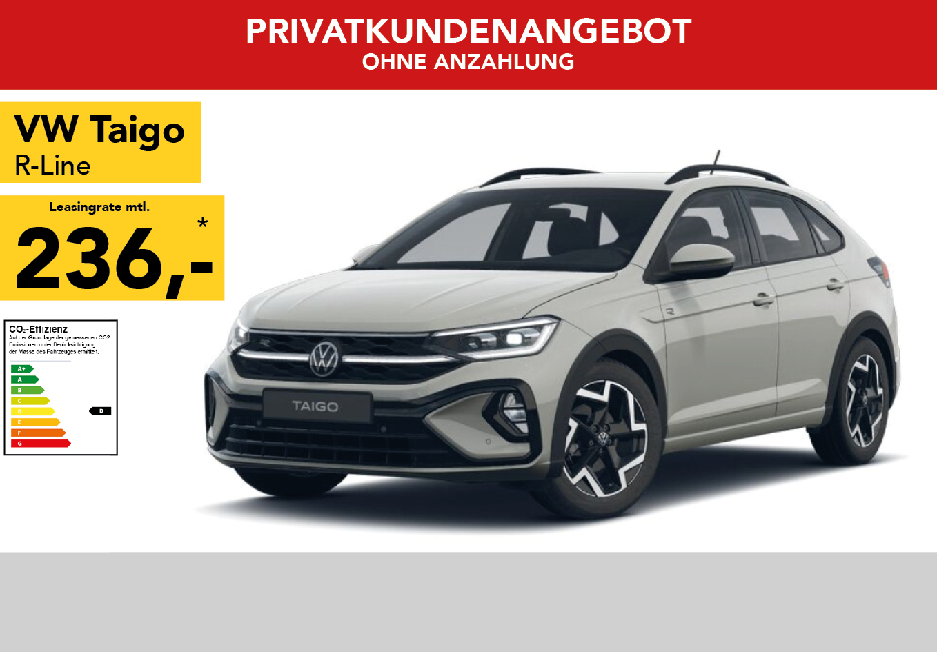VW Taigo R-Line 1.0 TSI DSG