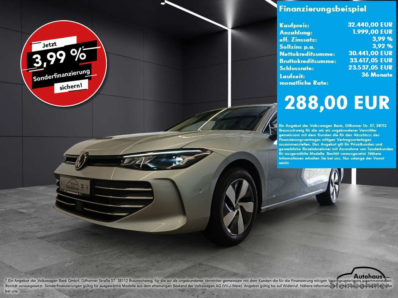 VW Passat Business 1.5eTSI DSG LED NAV AHK ACC Bluetooth Navi Klima Einparkhilfe el. Fenster