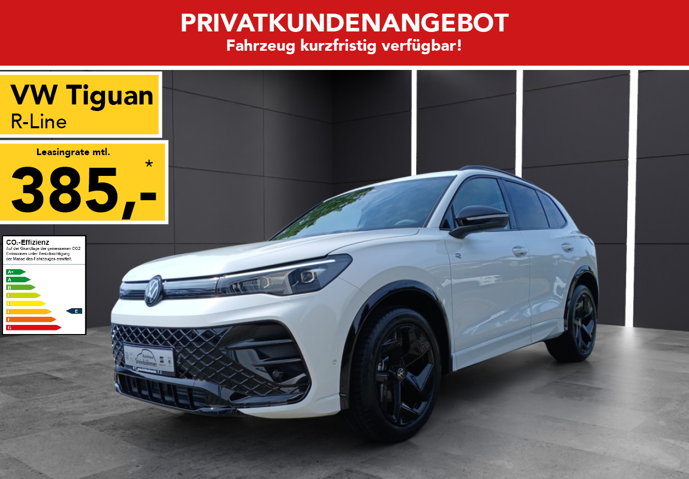 VW Tiguan R-Line 1.5 eTSI AHK Navi Komfortpaket Bluetooth LED Klima Einparkhilfe el. Fenster