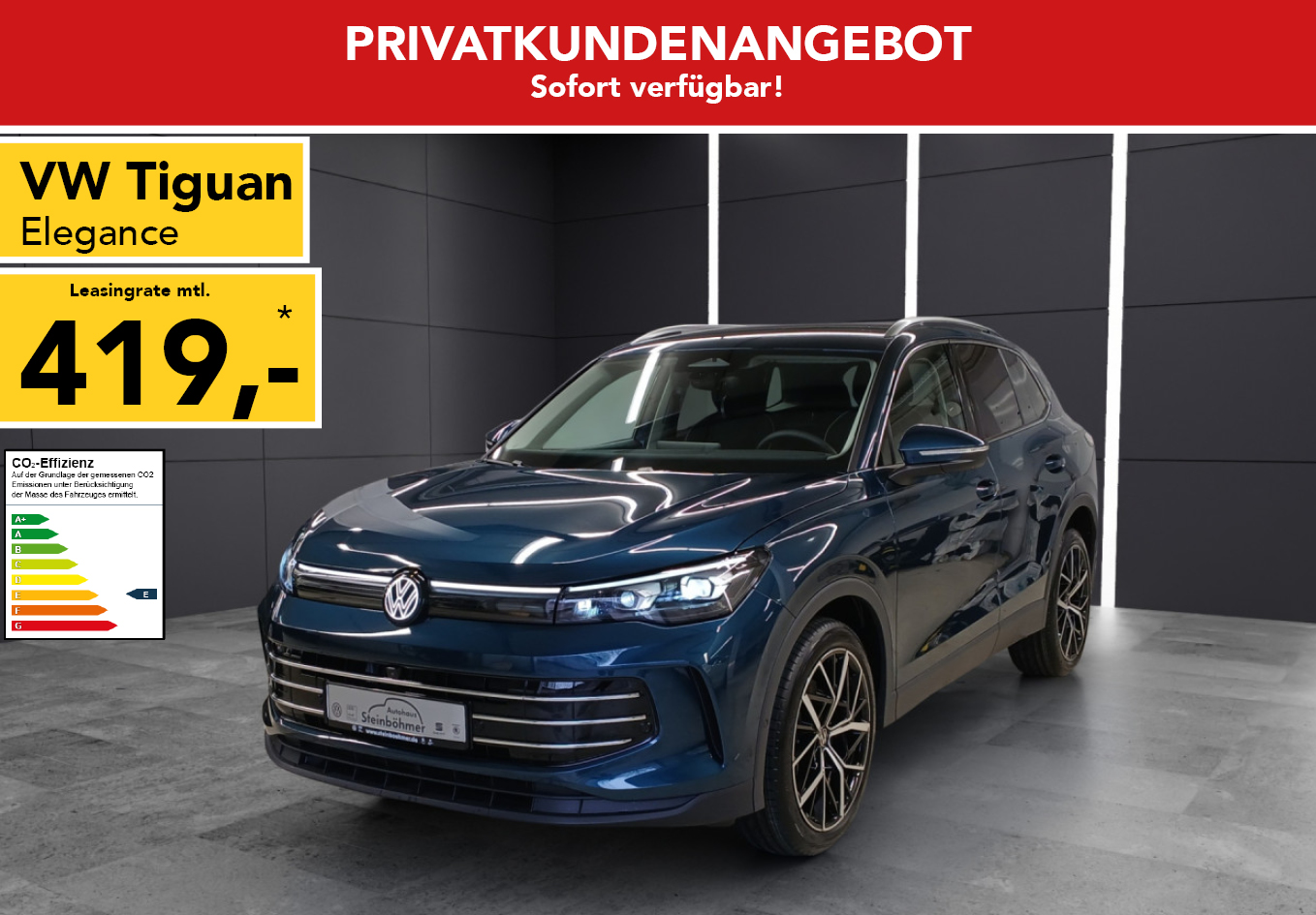 VW Tiguan Elegance 2.0 TDI IQ.Light AHK Cannes20 Bluetooth Navi LED Klima Einparkhilfe el. Fenster