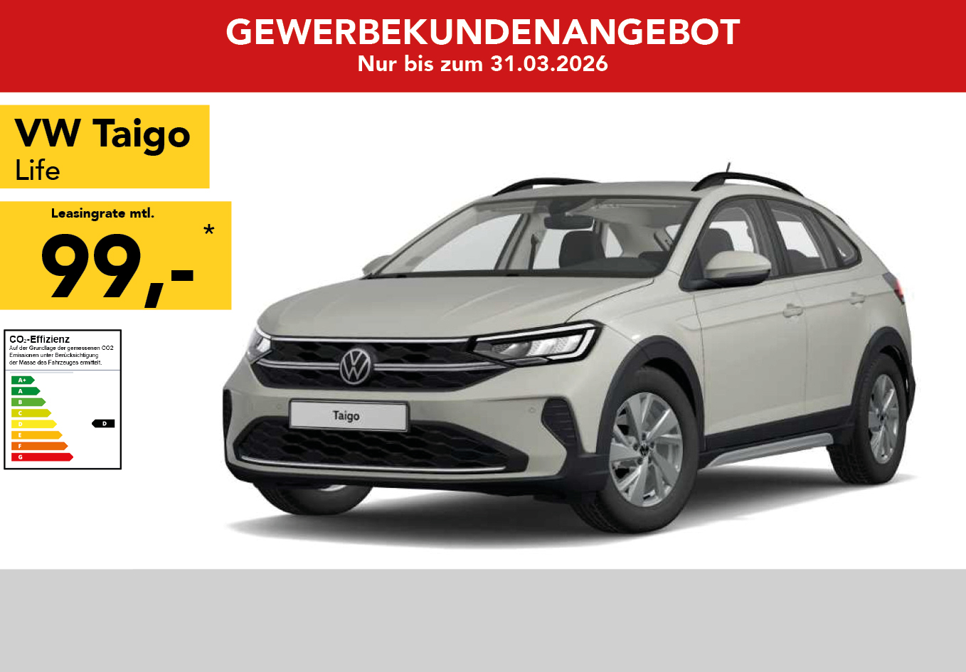 VW Taigo Life 1.0TSI