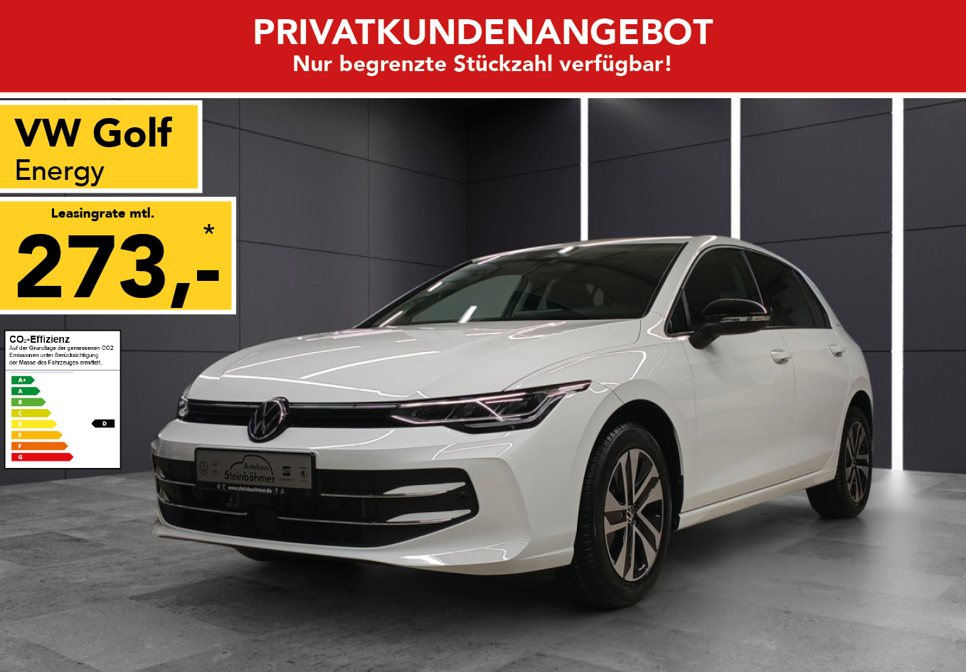 Volkswagen Golf ENERGY 1.5 TSI, Ganzjahresreifen, AppConnect