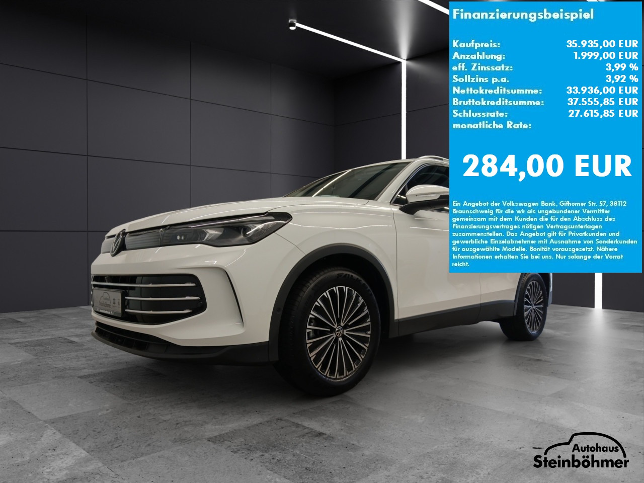 VW Tiguan Elegance 1.5eTSI DSG IQ.Light NAV AHK ACC