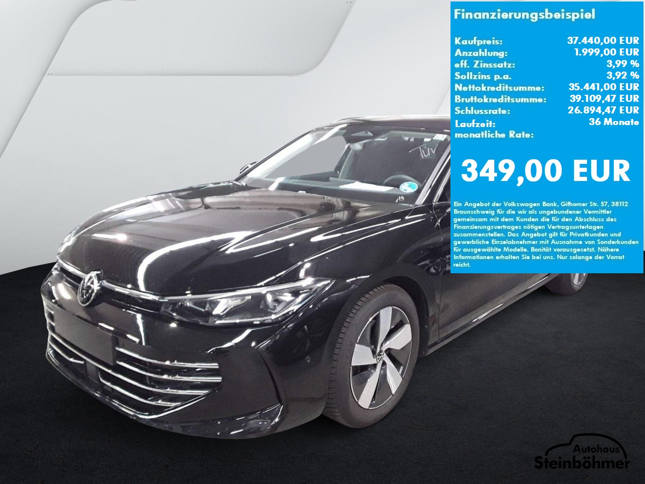 VW Passat Elegance 2.0TDI DSG IQ.Light NAV AHK Sportpaket Bluetooth Navi LED Klima Einparkhilfe el. Fenster