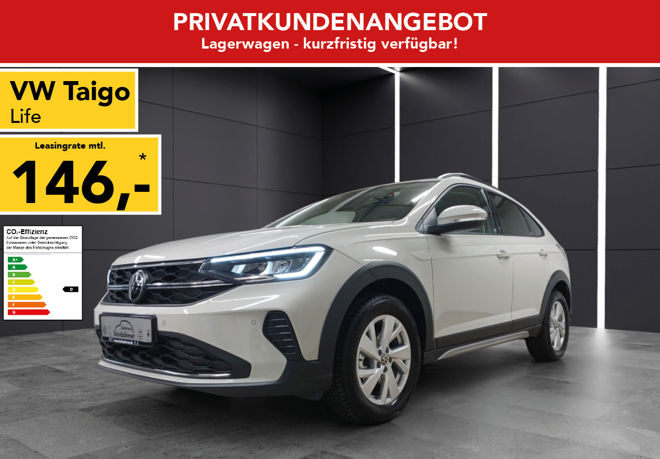 VW Taigo Life 1.0 TSI Navi, ProfessionalPaket