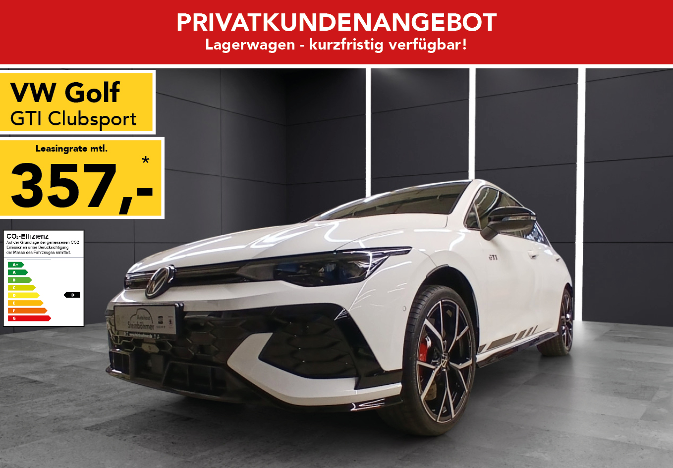 VW Golf GTI Clubsport 2.0 TSI BlackStyle Pano