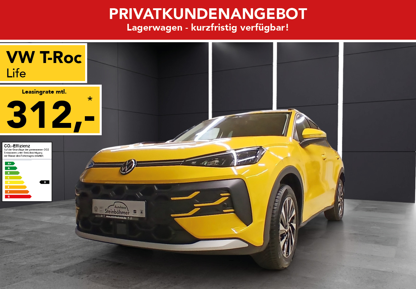 VW T-Roc Life 1.5 eTSI DSG, Navi, Lima17, Winterpaket