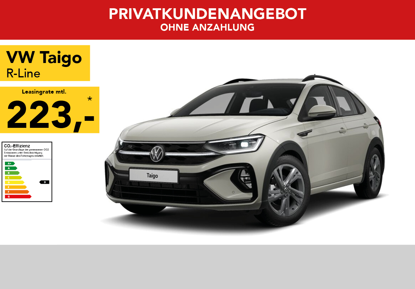 VW Taigo R-Line 1.0 TSI