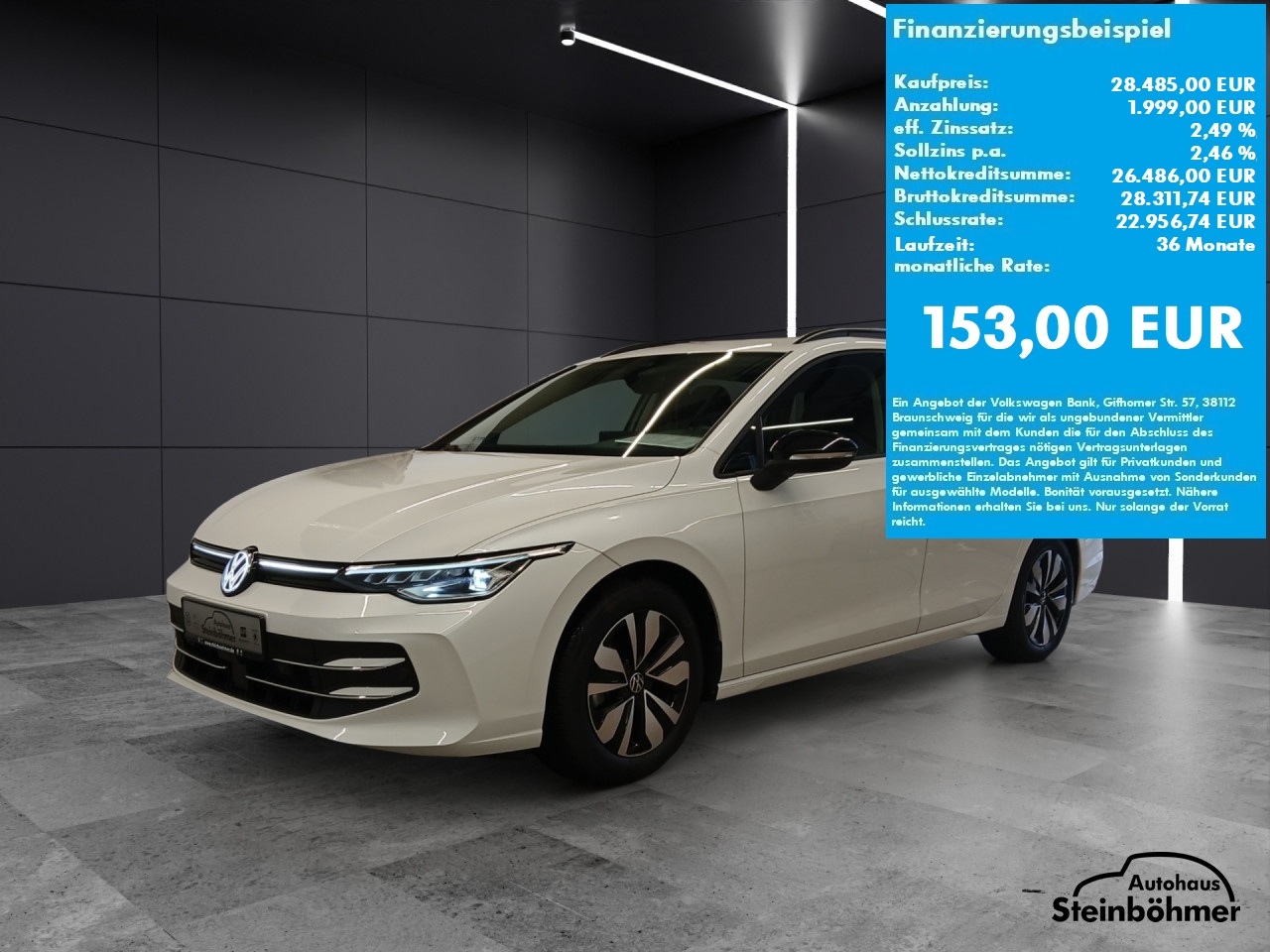 VW Golf Variant GOAL 1.5eTSI DSG LED Plus NAV AHK Are Bluetooth Navi Klima Einparkhilfe el. Fenster