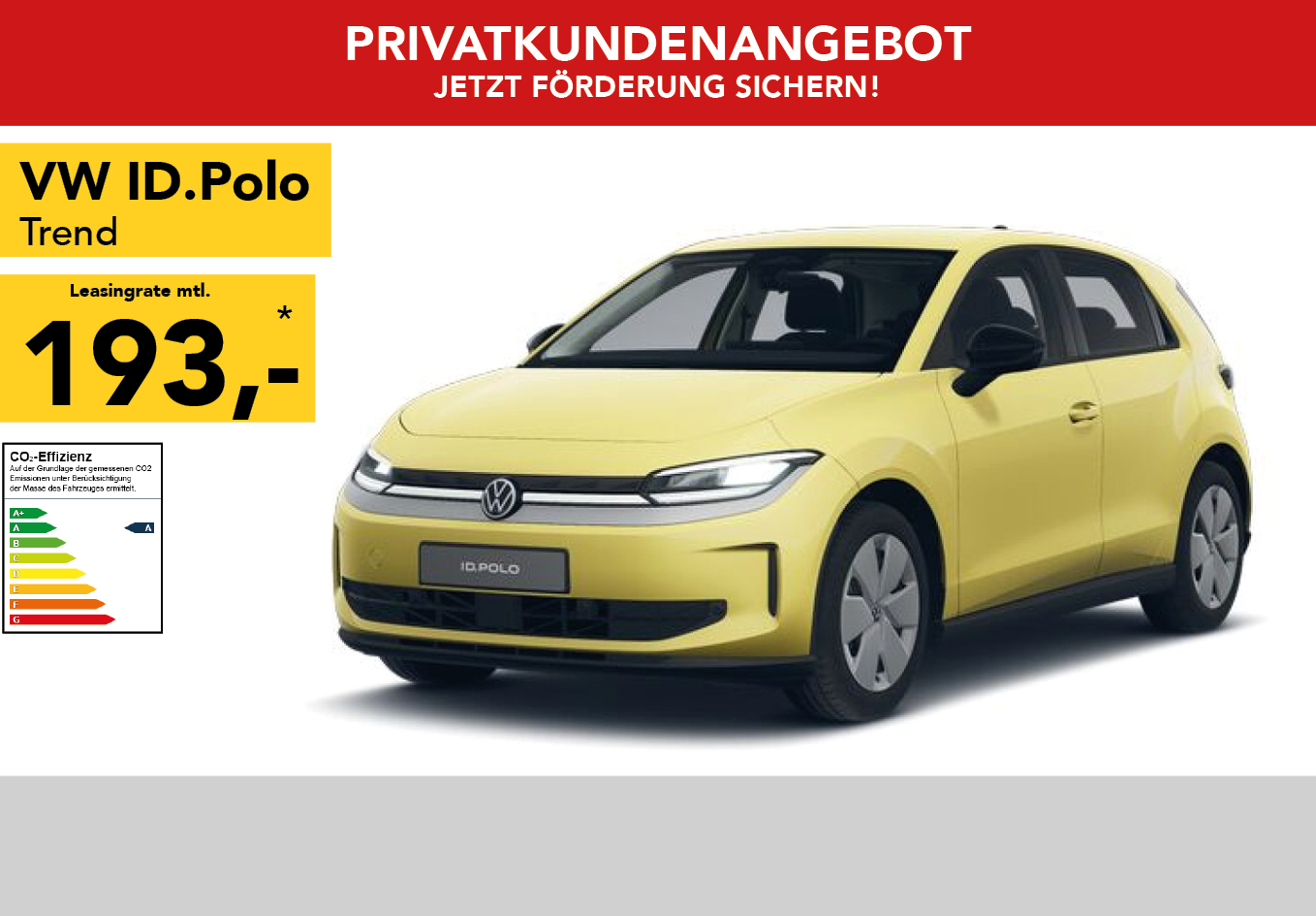 VW ID. Polo Trend 85 kW (116 PS) 37 kWh