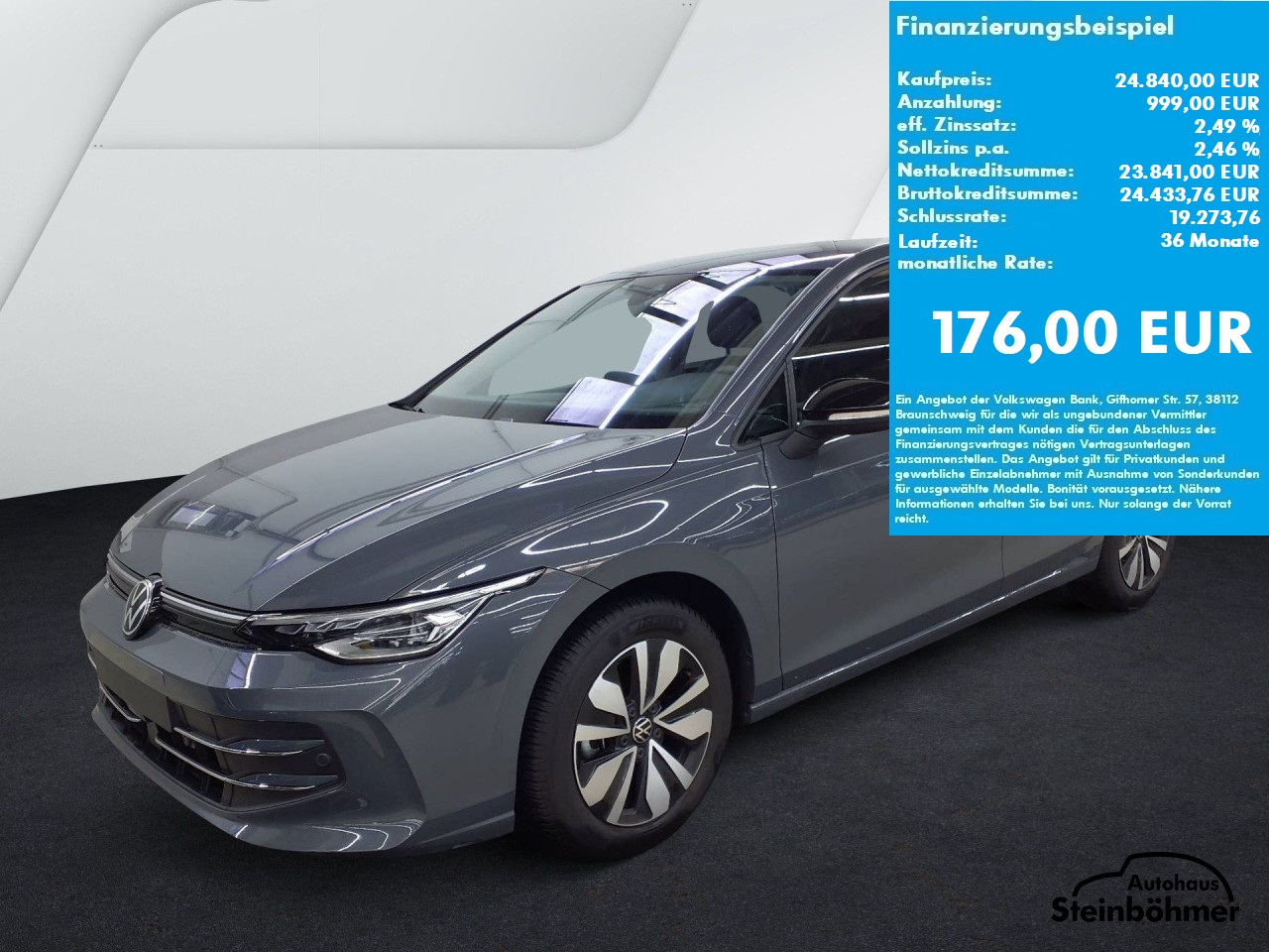 VW Golf GOAL 1.5TSI LED Plus NAV AHK SHZ SideAssist Bluetooth Navi Klima Einparkhilfe el. Fenster