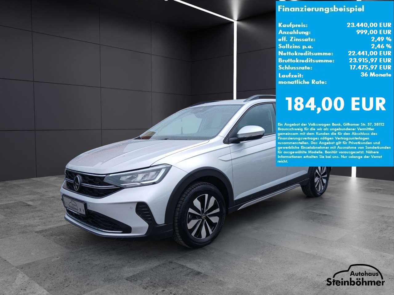 VW Taigo Move 1.0 TSI DSG LED NAV SHZ AppCon Bluetooth Navi Klima Einparkhilfe el. Fenster