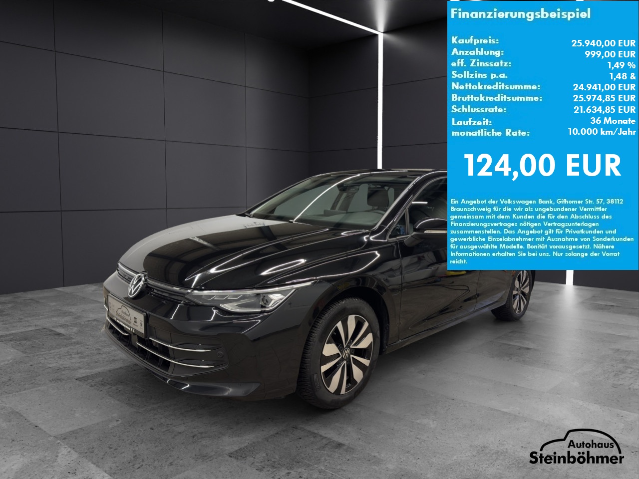 VW Golf GOAL 1.5eTSI DSG LEDPlus NAV AHK RearView Bluetooth Navi LED Klima Einparkhilfe el. Fenster