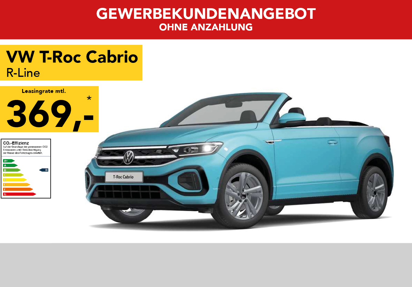 VW T-Roc Cabriolet R-Line 1.5 TSI