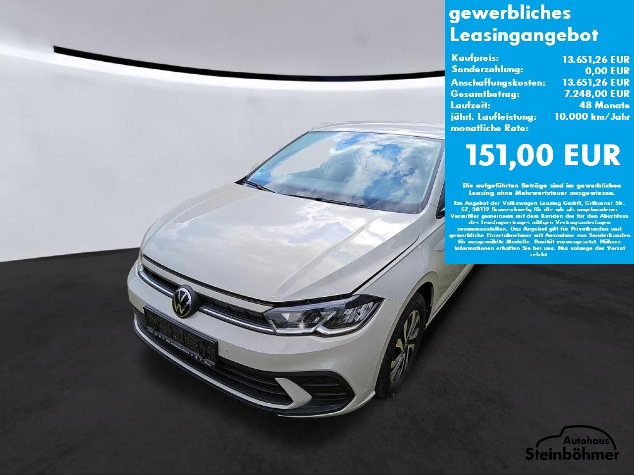 VW Polo ACTIVE 1.0MPI LED NAV SHZ AppCon Galway Bluetooth Navi Klima Einparkhilfe