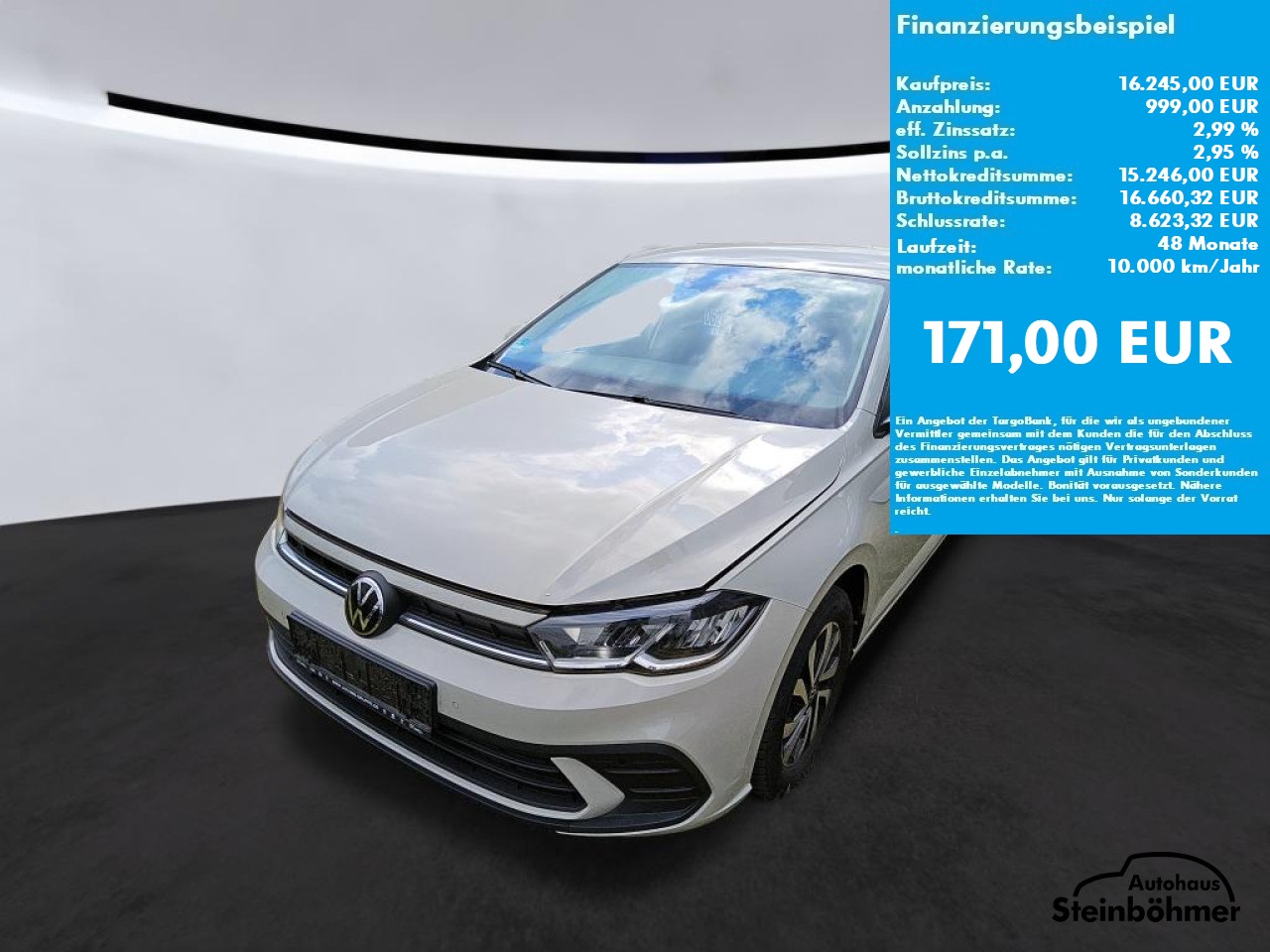 VW Polo ACTIVE 1.0MPI LED NAV SHZ AppCon Galway Bluetooth Navi Klima Einparkhilfe el. Fenster