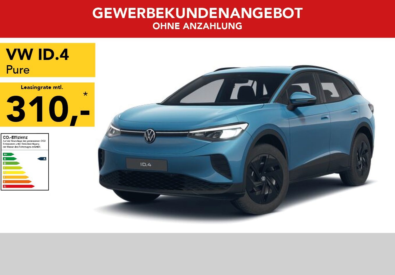 VW ID.4 Pure 190 PS 58 kWh