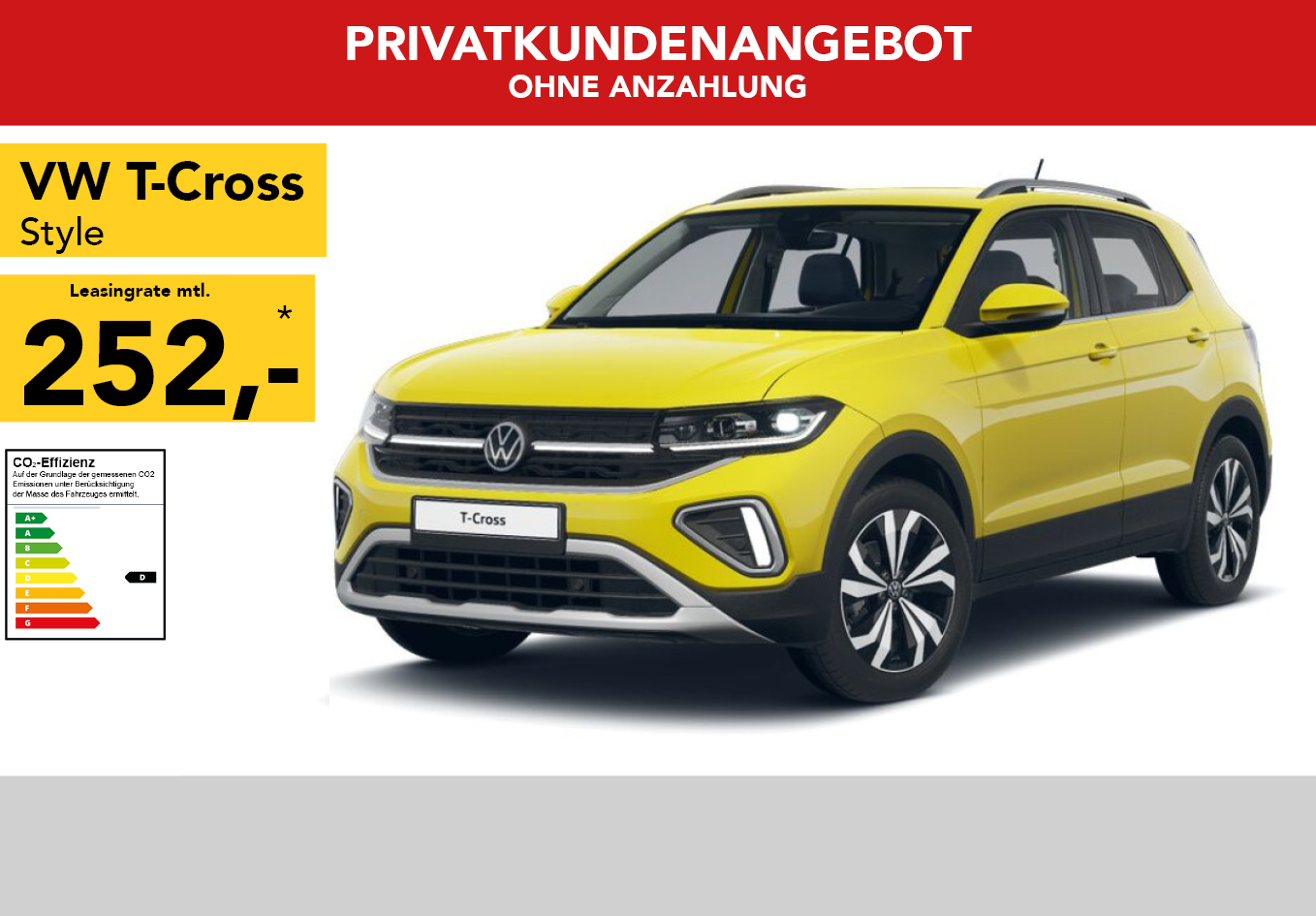 VW T-Cross Style 1.0 TSI