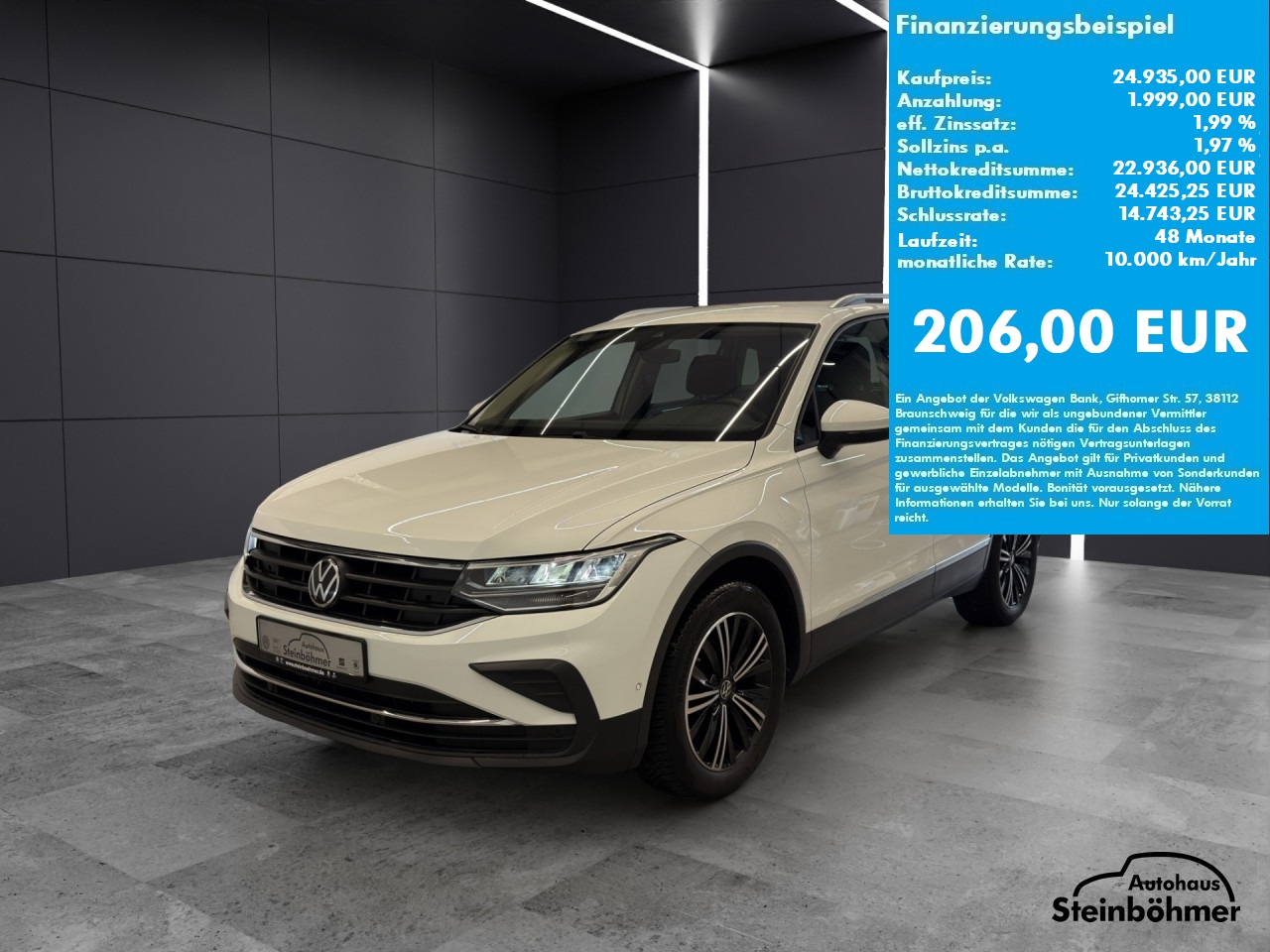 VW Tiguan Active 1.5 TSI DSG LED NAV ACC SHZ RearView Bluetooth Navi Klima Einparkhilfe el. Fenster
