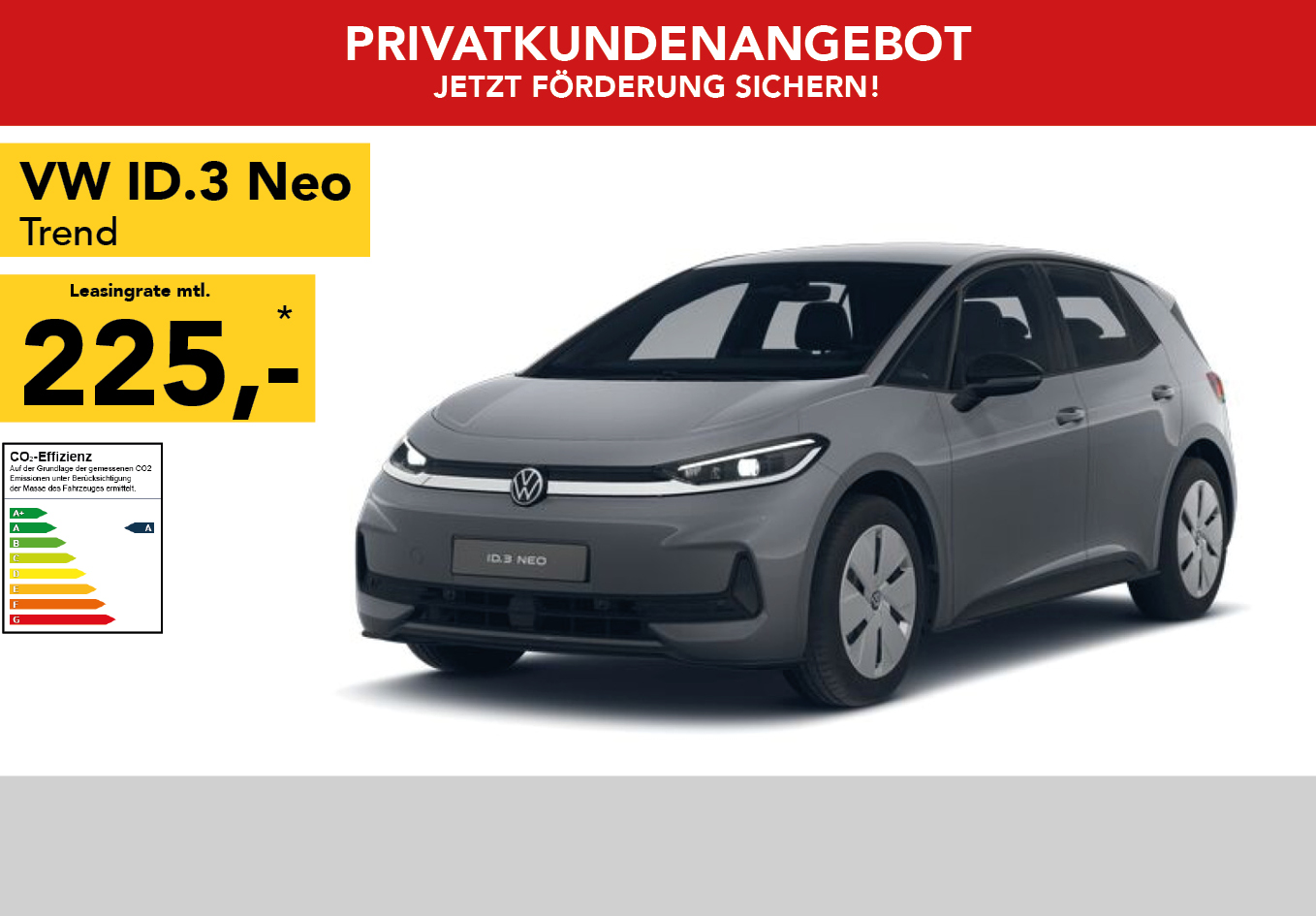 VW ID.3 Neo Trend 125 kW (170 PS) 50 kWh