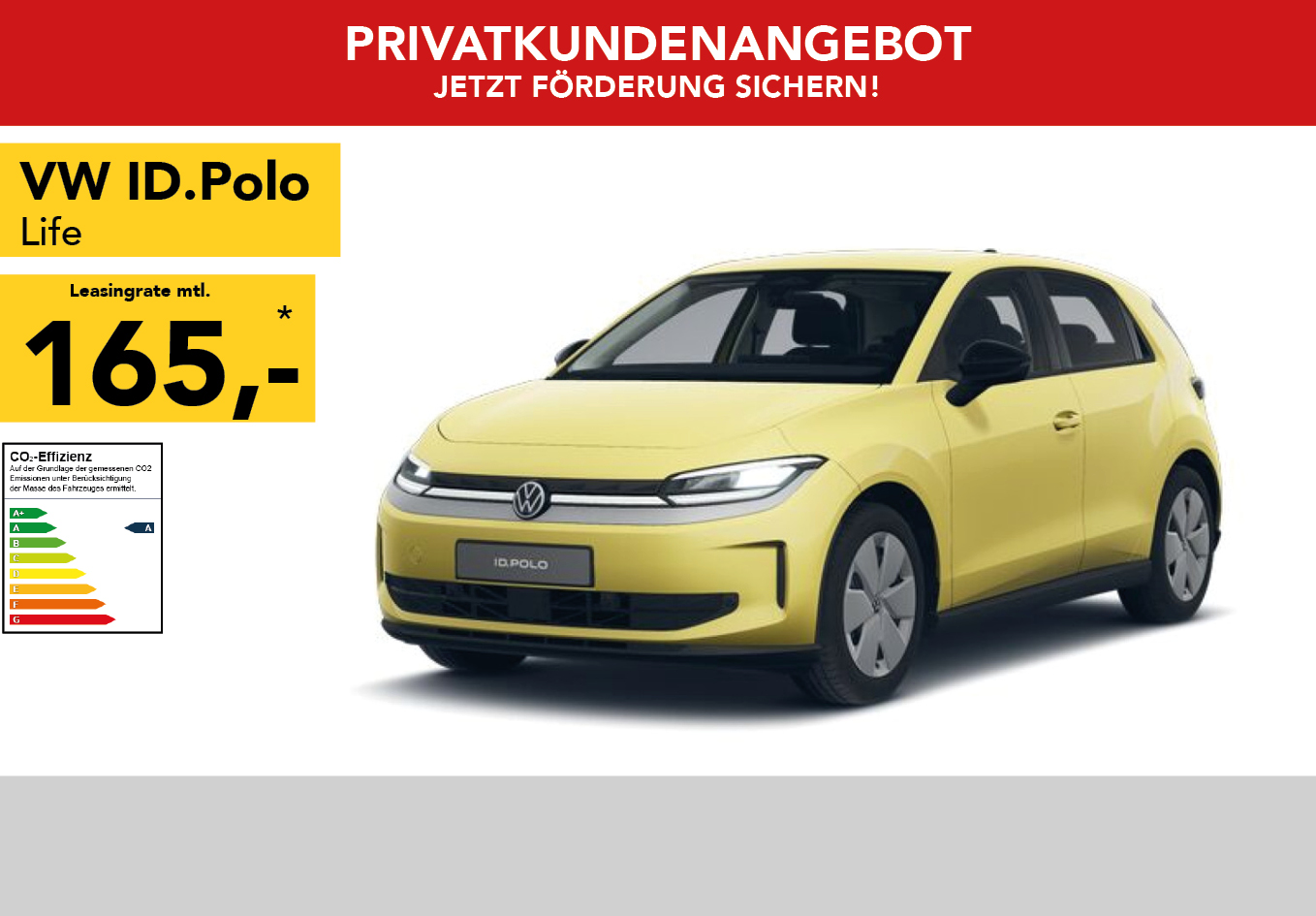 VW ID. Polo Life 99 kW (135 PS) 37 kWh