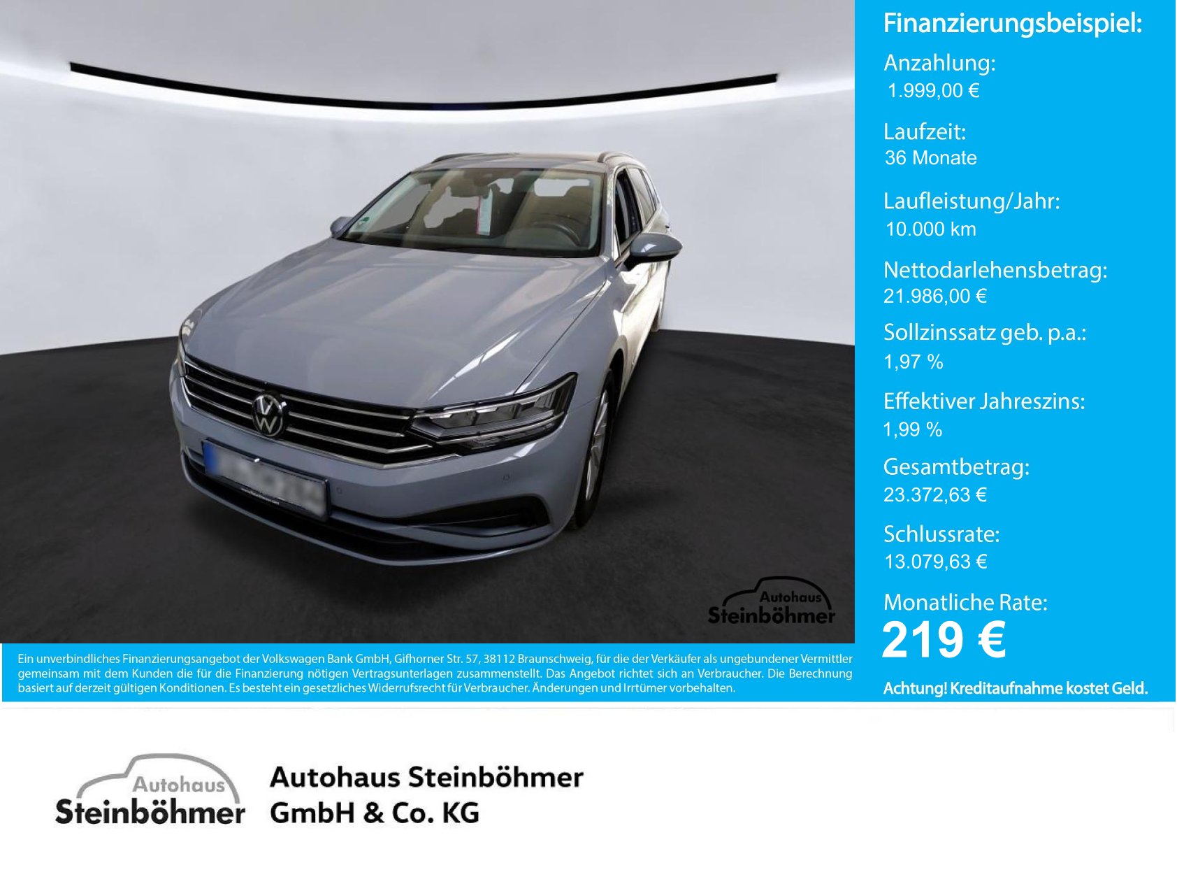VW Passat Variant 1.5TSI DSG LED NAV AHK SHZ ACC Bluetooth Navi Klima Einparkhilfe el. Fenster