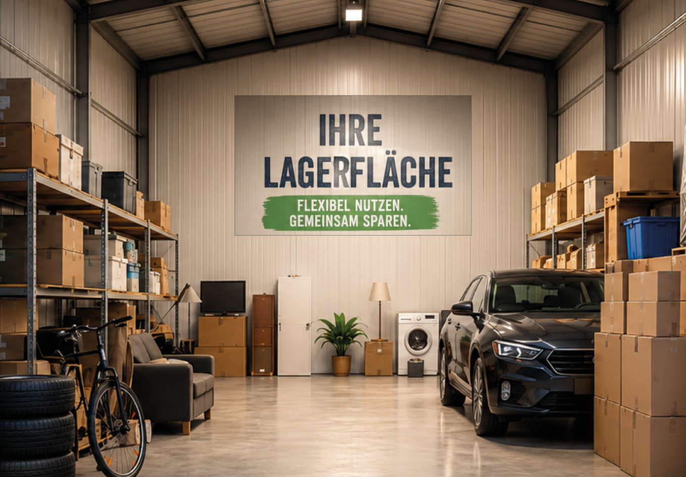 Lagerflächen zu vermieten