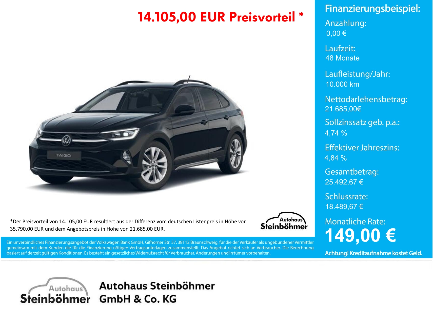 VW Taigo Life 1.0TSI DSG